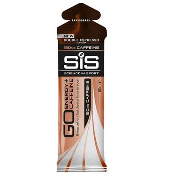 SCIENCE IN SPORT SIS GO PLUS CAFFINE ENERGY GEL 60ML