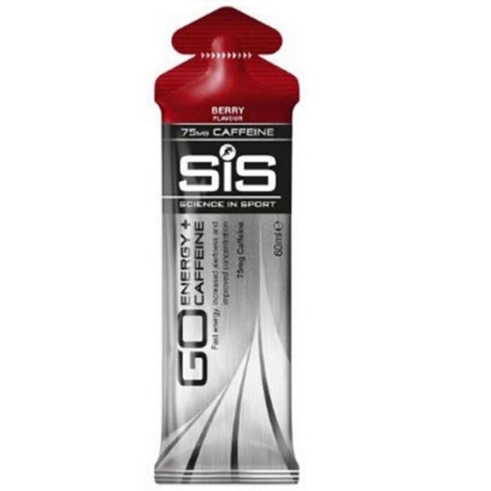 SCIENCE IN SPORT SIS GO PLUS CAFFINE ENERGY GEL 60ML