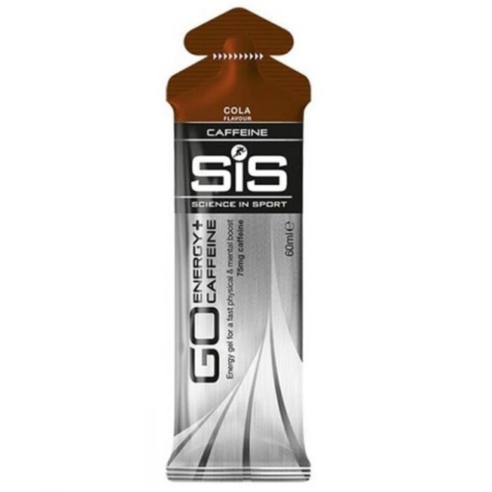 SCIENCE IN SPORT SIS GO PLUS CAFFINE ENERGY GEL 60ML