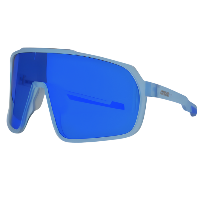 CYKAL CYKAL DESCENDER SUNGLASSES MATT CLEAR / BLUE FLASH