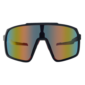CYKAL CYKAL DESCENDER SUNGLASSES MATT BLACK / RED FLASH