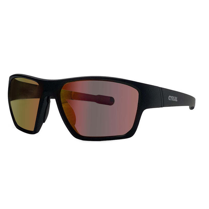 CYKAL CYKAL LIMIT SUNGLASSES MATT BLACK / RED FLASH