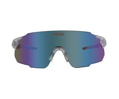 CYKAL CYKAL KICK SUNGLASSES MATT CLEAR / BLUE FLASH