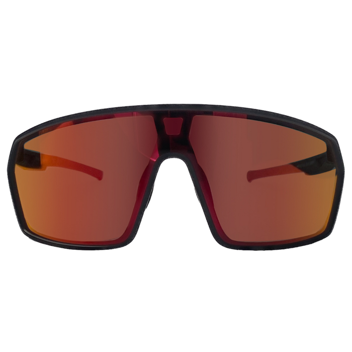 CYKAL CYKAL HANDLEBAR SUNGLASSES MATT BLACK / RED FLASH