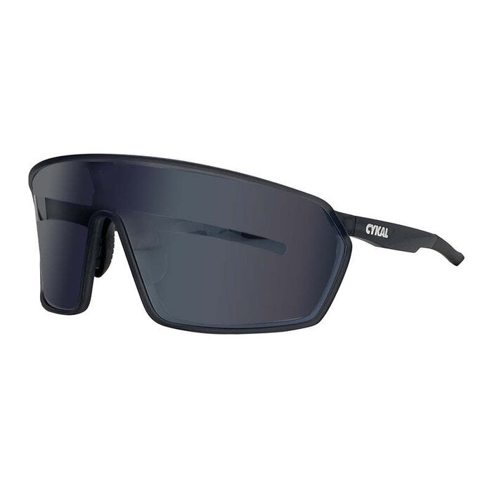 CYKAL CYKAL HANDLEBAR SUNGLASSES MATT BLACK / SMOKE FLASH