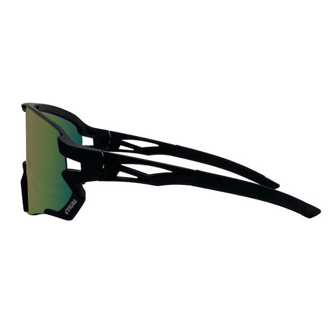 CYKAL HAMMER SUNGLASSES MATT BLACK / RED FLASH