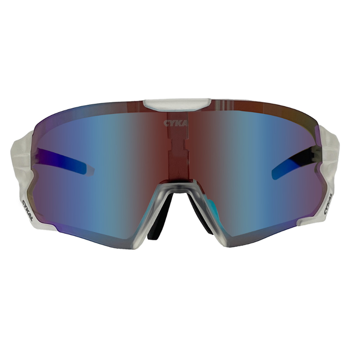 CYKAL CYKAL HAMMER SUNGLASSES MATT CLEAR / BLUE FLASH