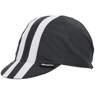 SANTINI SANTINI BENGAL SUMMER CAP BLACK / WHITE UNI SIZE