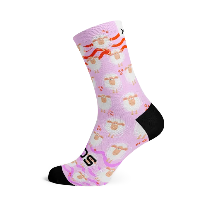 SOX SOX PINK SHEEP SOCKS