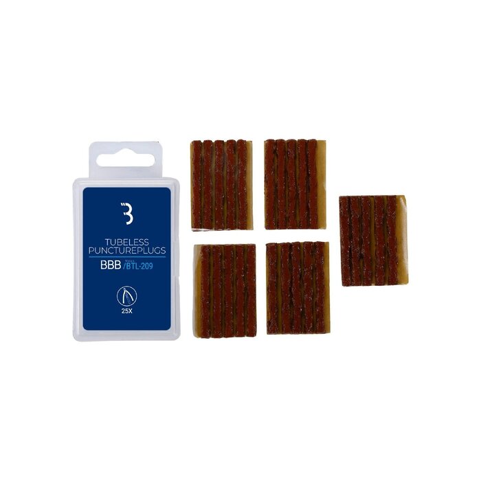 BBB BBB TUBLESS PLUGS 25 PCE