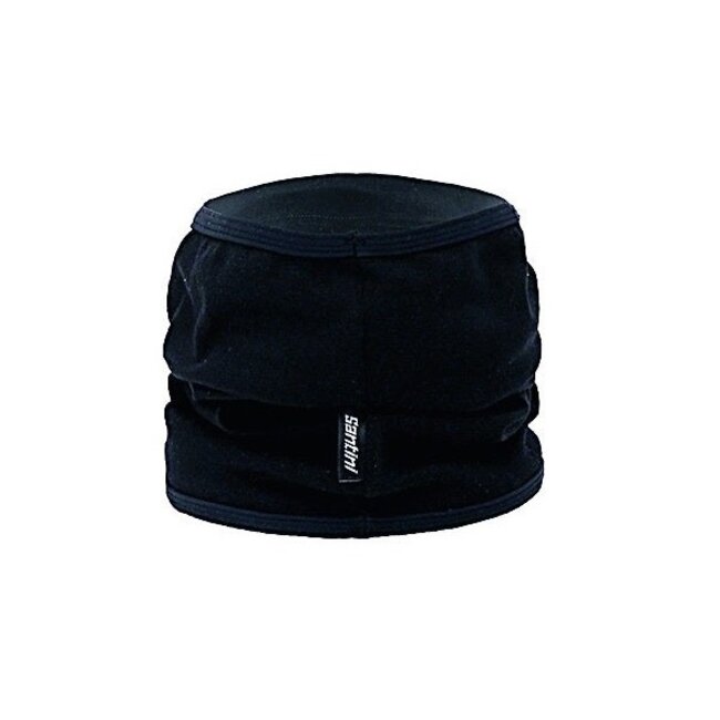 SANTINI WOOL NECK WARMER BLACK