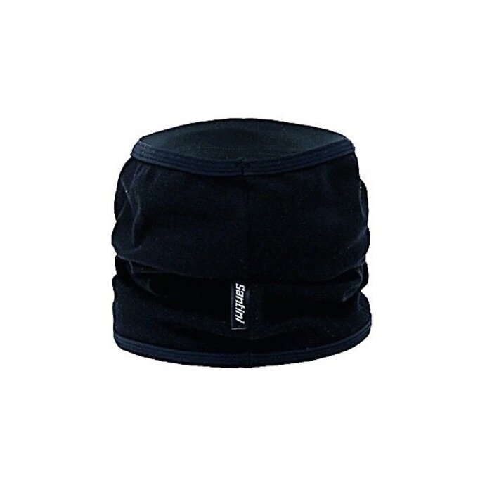 SANTINI SANTINI WOOL NECK WARMER BLACK