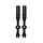 MUC-OFF BIG BORE HYBRID TUBELESS VALVES LARGE BLACK