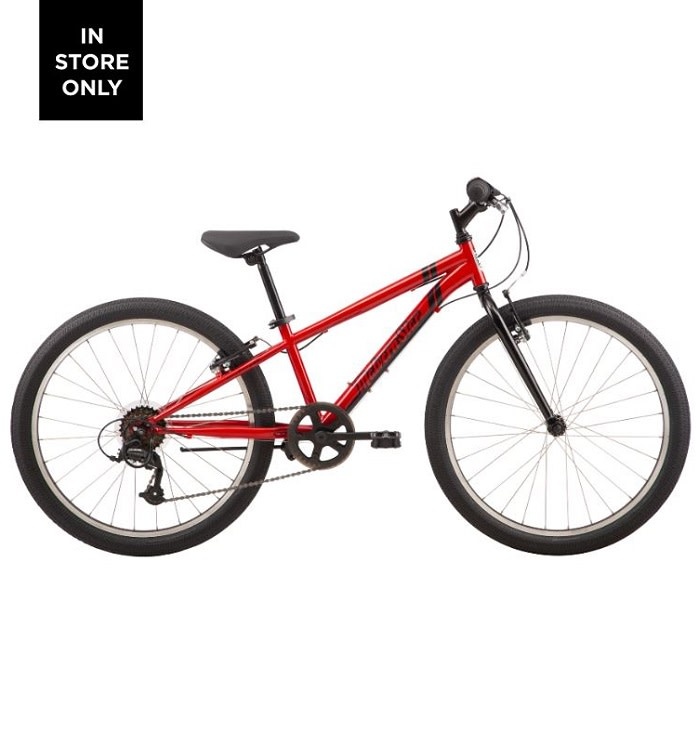 MALVERN STAR MS MUSTANG 24 RED / BLACK