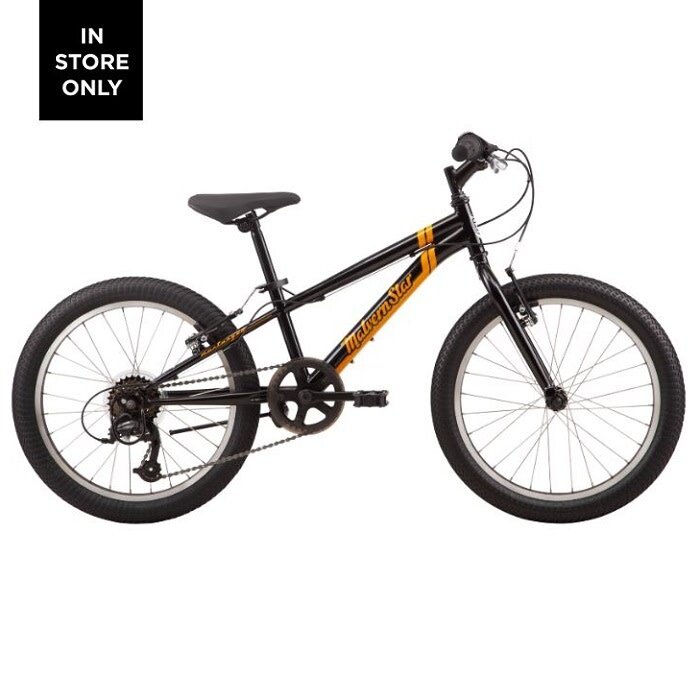 MALVERN STAR MS MUSTANG 20 BLACK / ORANGE