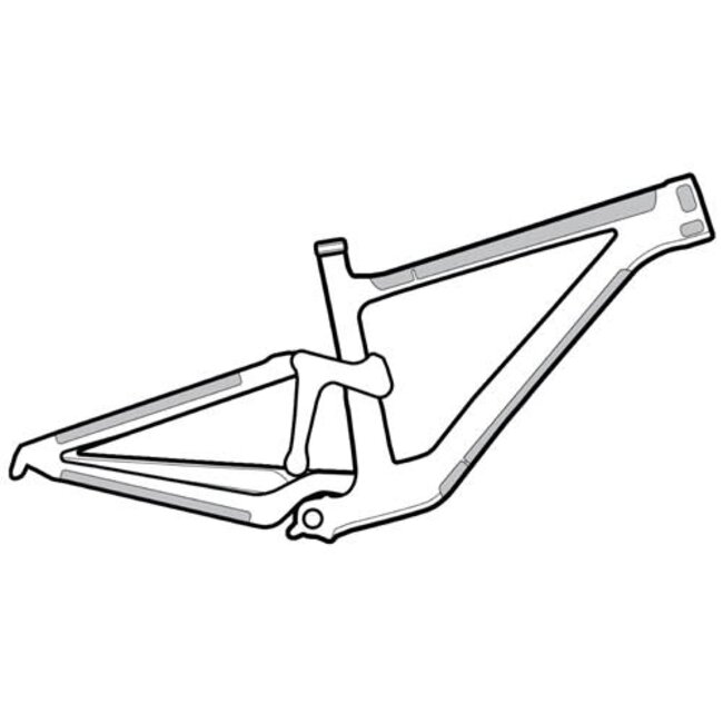 LIZARD SKIN CLEAR FRAME WRAP KIT