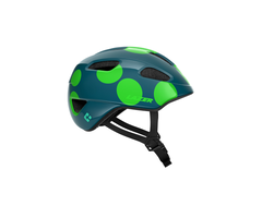 LAZER LAZER NUTZ 2.0 KC KIDS HELMET GREEN DOTS (50-56CM)