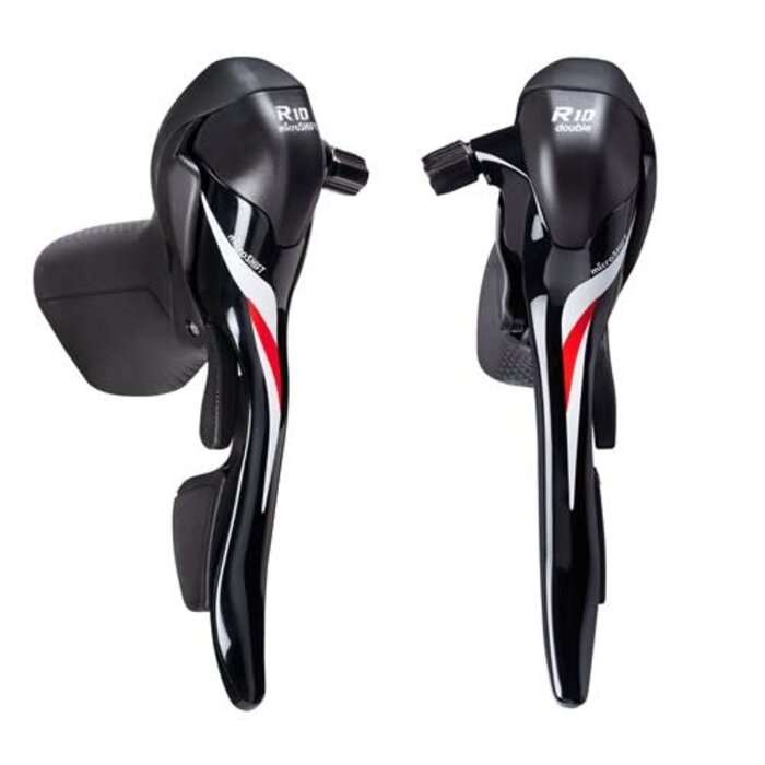 MICROSHIFT MICROSHIFT DROP BAR SHIFTERS 2 X 10 SHIMANO COMPATIBLE