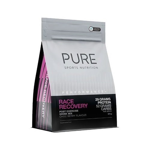 PURE PURE PERFORMANCE & RACE RECOVERY POUCH 672G CHOC BERRY