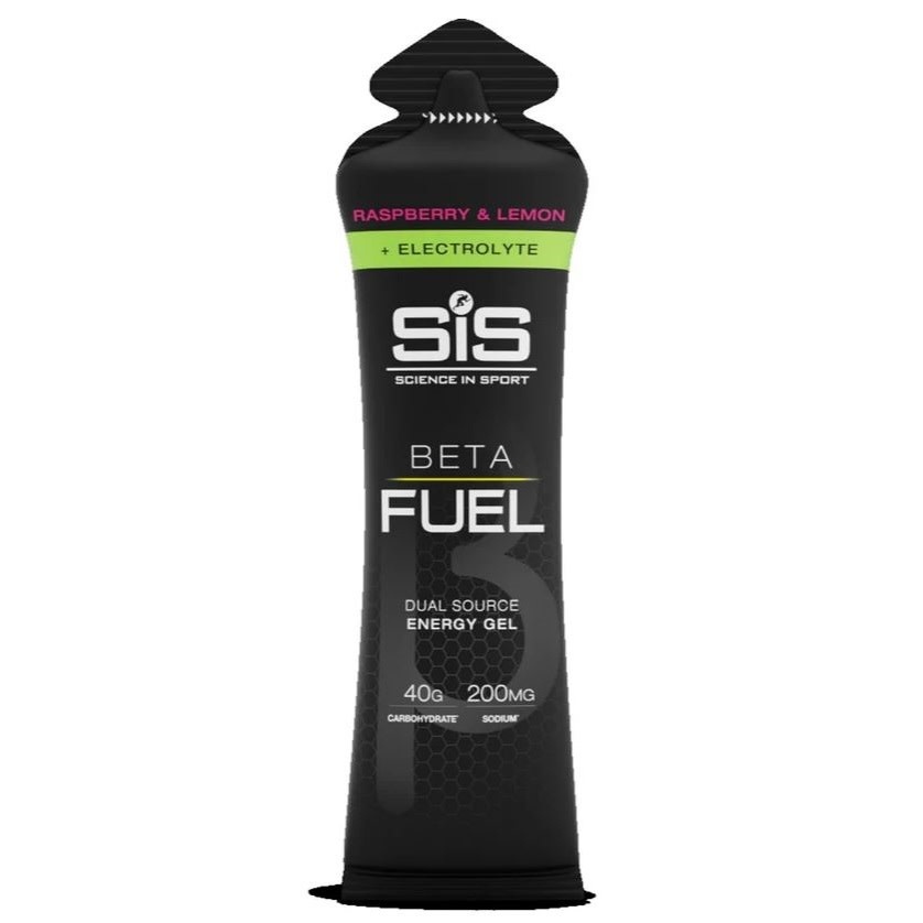 SCIENCE IN SPORT SIS BETA FUEL GEL W/ ELECTROLYTES RASBERRY + LEMON