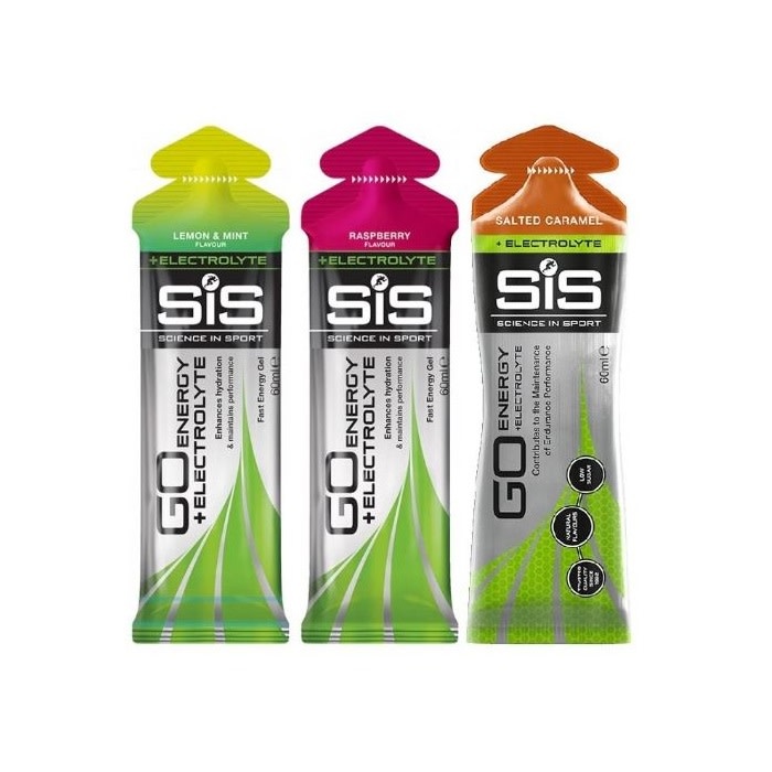 SCIENCE IN SPORT SIS GO ENERGY + ELECTROLYTE GEL