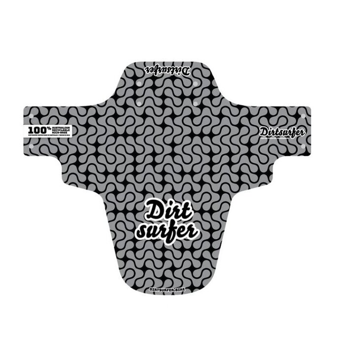 DIRTSURFER DIRTSURFER MUDGUARD - LAVA LAMP SILVER