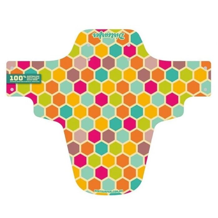DIRTSURFER DIRTSURFER MUDGUARD - BEES ON ACID