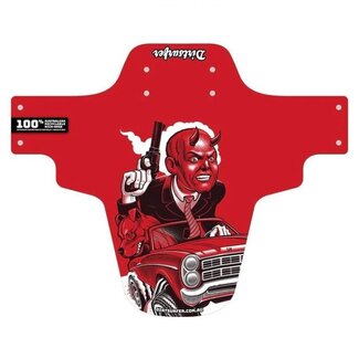 DIRTSURFER DIRTSURFER MUDGUARD - ROADRAGE RED