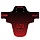 DIRTSURFER MUDGUARD - SPEEDGRID RED