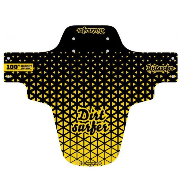 DIRTSURFER DIRTSURFER MUDGUARD - SPEEDGRID YELLOW