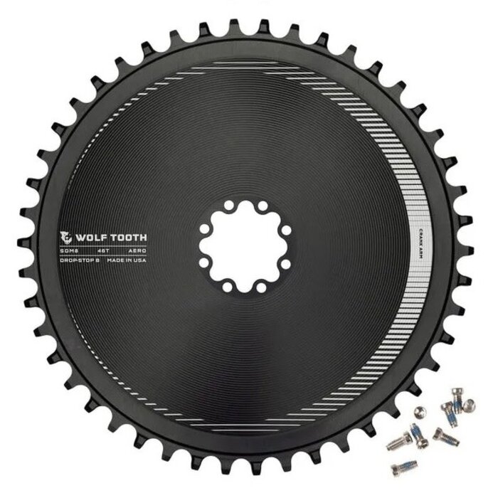 WOLFTOOTH COMPONENTS WOLFTOOTH AERO DIRECT MOUNT SRAM 8-BOLT CHAINRING