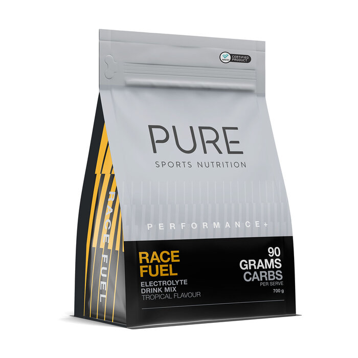 PURE PURE PERFORMANCE + RACE FUEL 700G TROPICAL