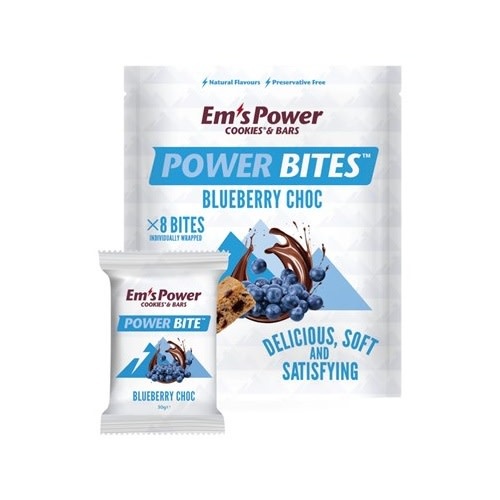 EMS EM’S POWER BITES BLUEBERRY 8 PACK