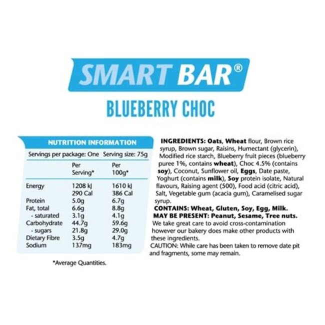 EM’S POWER COOKIE BLUEBERRY BAR