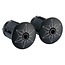 SUPACAZ SUPER STICKY KUSH BAR TAPE GRAVEL BLACK