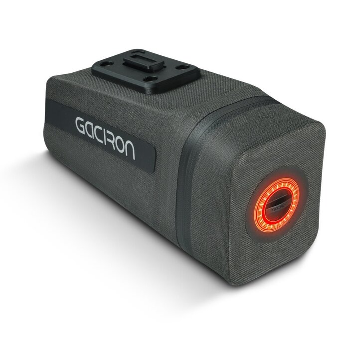 GACIRON GACIRON BIRD NEST SADDLE BAG W/LIGHT LARGE