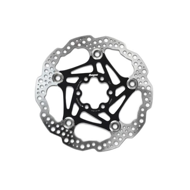 HOPE FLOATING ROTOR 6 BOLT BLACK