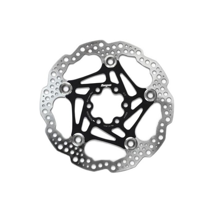 HOPE HOPE FLOATING ROTOR 6 BOLT BLACK
