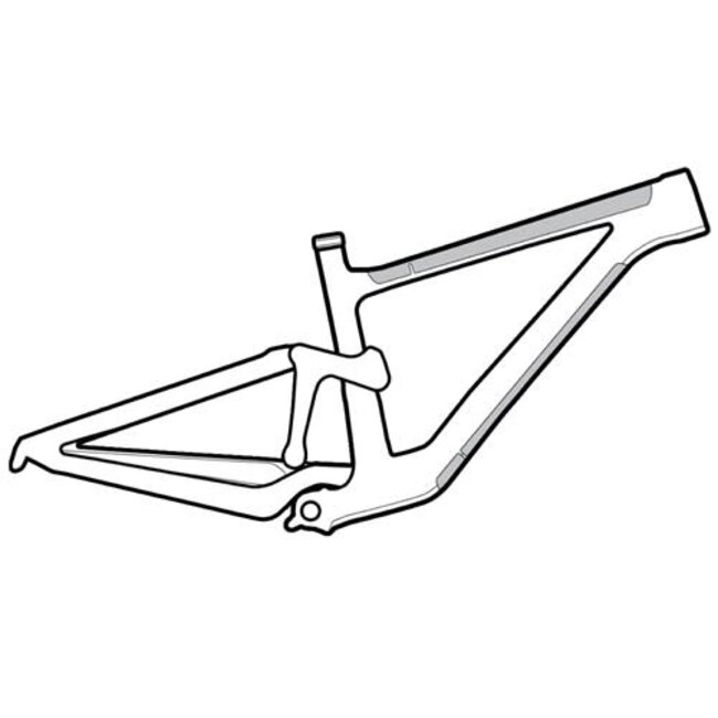LIZARD SKINS CLEAR FRAME WRAP LARGE