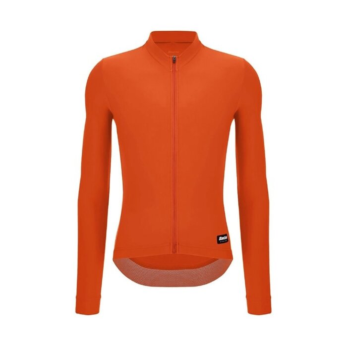 SANTINI SANTINI RTR WINTER JERSEY DEEP ORANGE