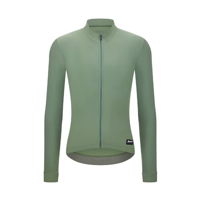 SANTINI SANTINI RTR WINTER JERSEY SAGE GREEN