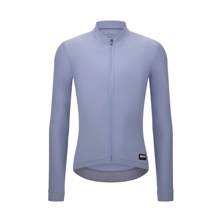SANTINI SANTINI RTR WINTER JERSEY LIGHT BLUE