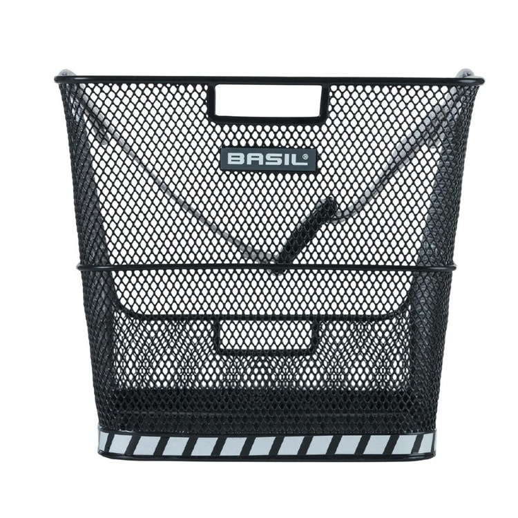 BASIL BASIL SCHOOL BAG REAR BASKET W/ BELT