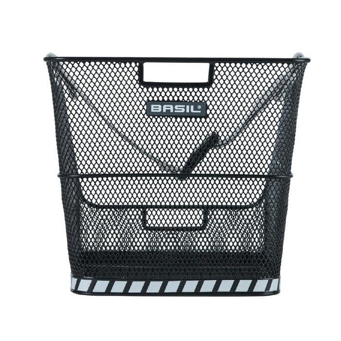 BASIL BASIL SCHOOL BAG REAR BASKET W/ BELT