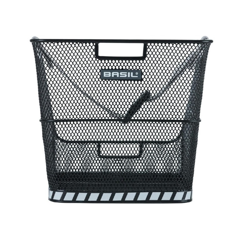 BASIL BASIL SCHOOL BAG REAR BASKET W/ BELT