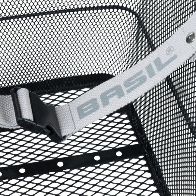 BASIL SCHOOL BAG REAR BASKET W/ BELT