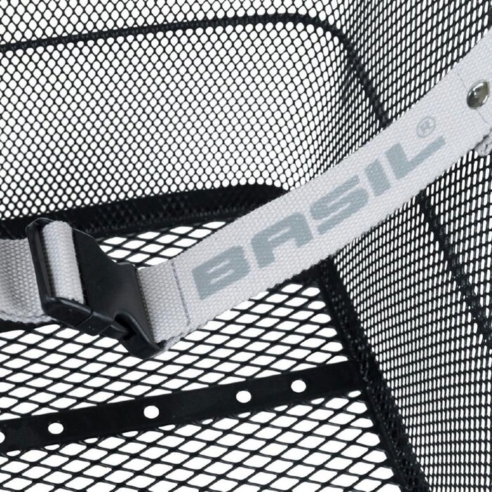 BASIL BASIL SCHOOL BAG REAR BASKET W/ BELT
