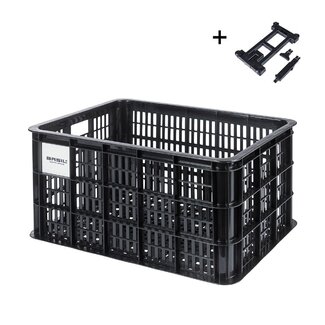 BASIL BASIL MIK BICYCLE CRATE 2.0 LARGE / 40L BLACK
