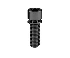 MISC TITANIUM STEM BOLT M5 X 20MM STANDARD HEAD BLACK (EACH)