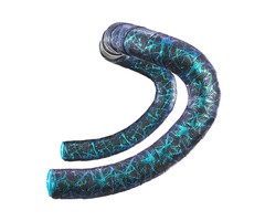 SUPACAZ SUPER STICKY KUSH BAR TAPE SPLAT BLUE REFRACT